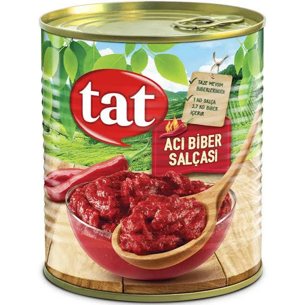 TAT Pepper Paste Hot / Aci Biber 810g x 24pcs