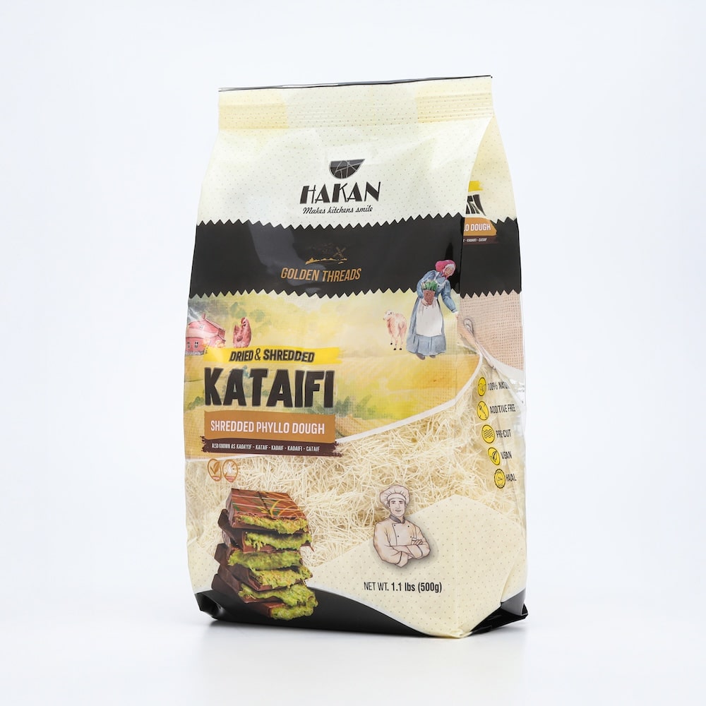 Hakan Dried & Shredded Phyllo Dough (Kadaifi) 500 Gr X 20 - 30225101