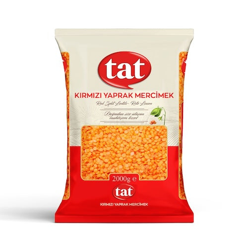 TAT RED SPLIT LENTILS 2000 GR X 10pcs