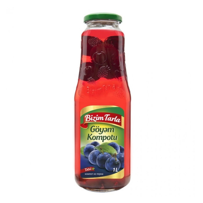 BIZIM TARLA BLACKTHORN (GOYEM) COMPOTE 1 LT X 12