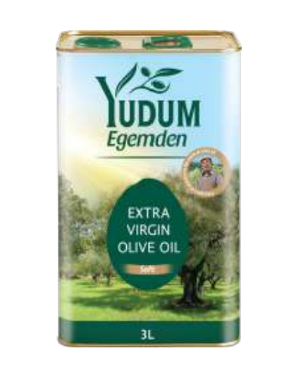 Yudum Egemden Extra Virgin Olive Oil Can 101.4 Fl Oz X 4 - 22284103