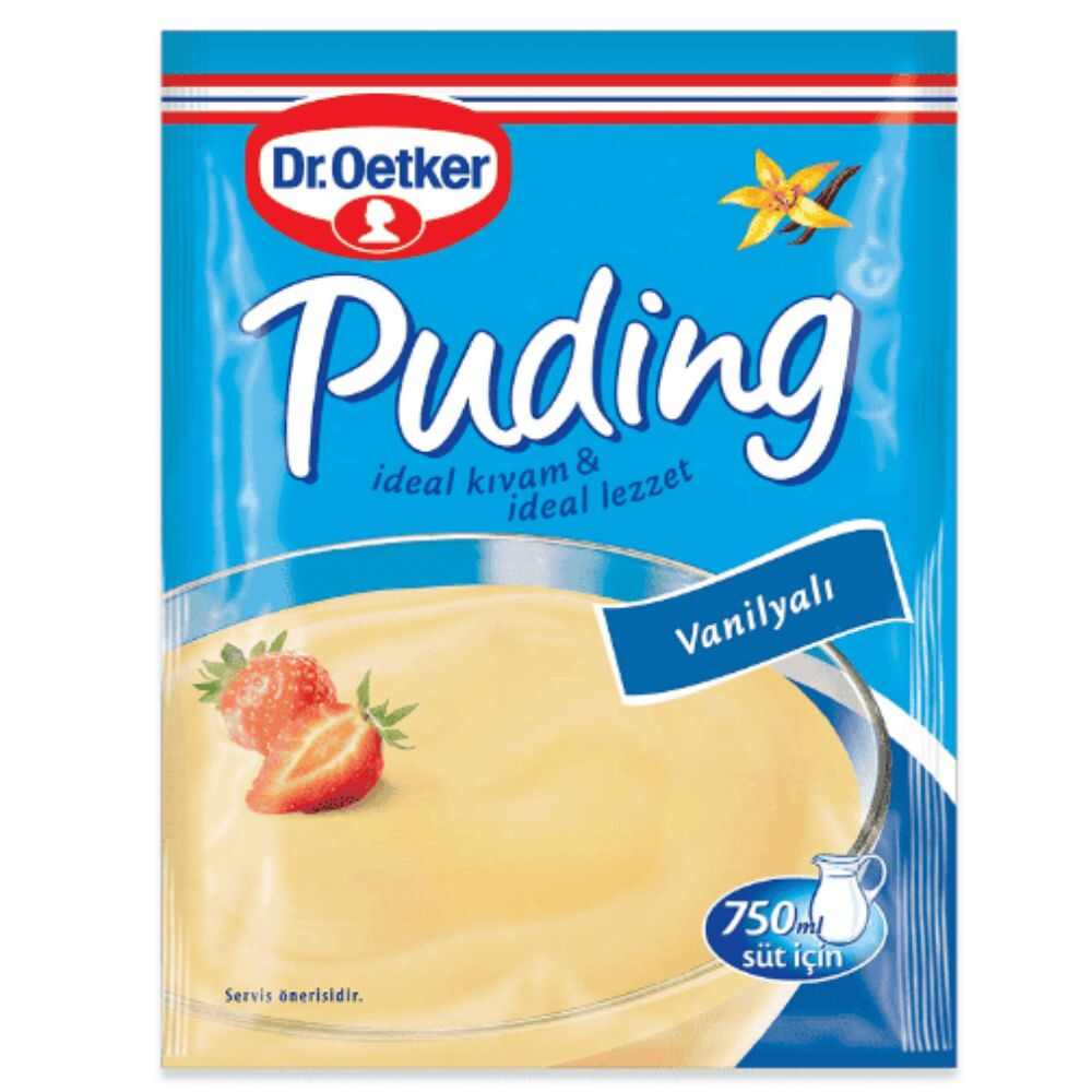 DR.OETKER VANILLA PUDDING (VANILYALI) 120 GR X 24