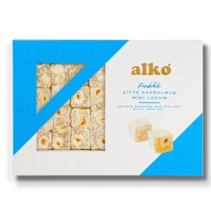 A5 Alko Double Roasted Hazelnut Mini Turkish Delight 200gr. 1cs/12pcs