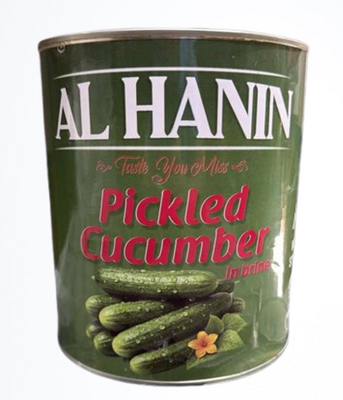 AL HANIN CUCUMBER PICKLE 101 FL OZ (3KG) X 6PCS (30 - 36 CALIBRE)