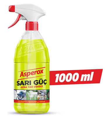 ASPEROX YELLOW POWER 34 FL OZ (1L) x 12pcs - ULTRA DEGREASER