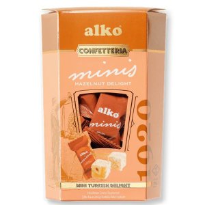 A4 Alko Mini Double Roasted Hazelnut Turkish Delight 175gr. 1cs/12pcs