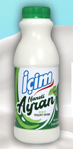 ICHIM Yogurt Drink Mint Ayran 1/24pcs