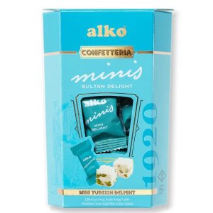 A4 Alko Mini Sultan Double Roasted Pistachio Turkish Delight 175gr. 1cs/12pcs