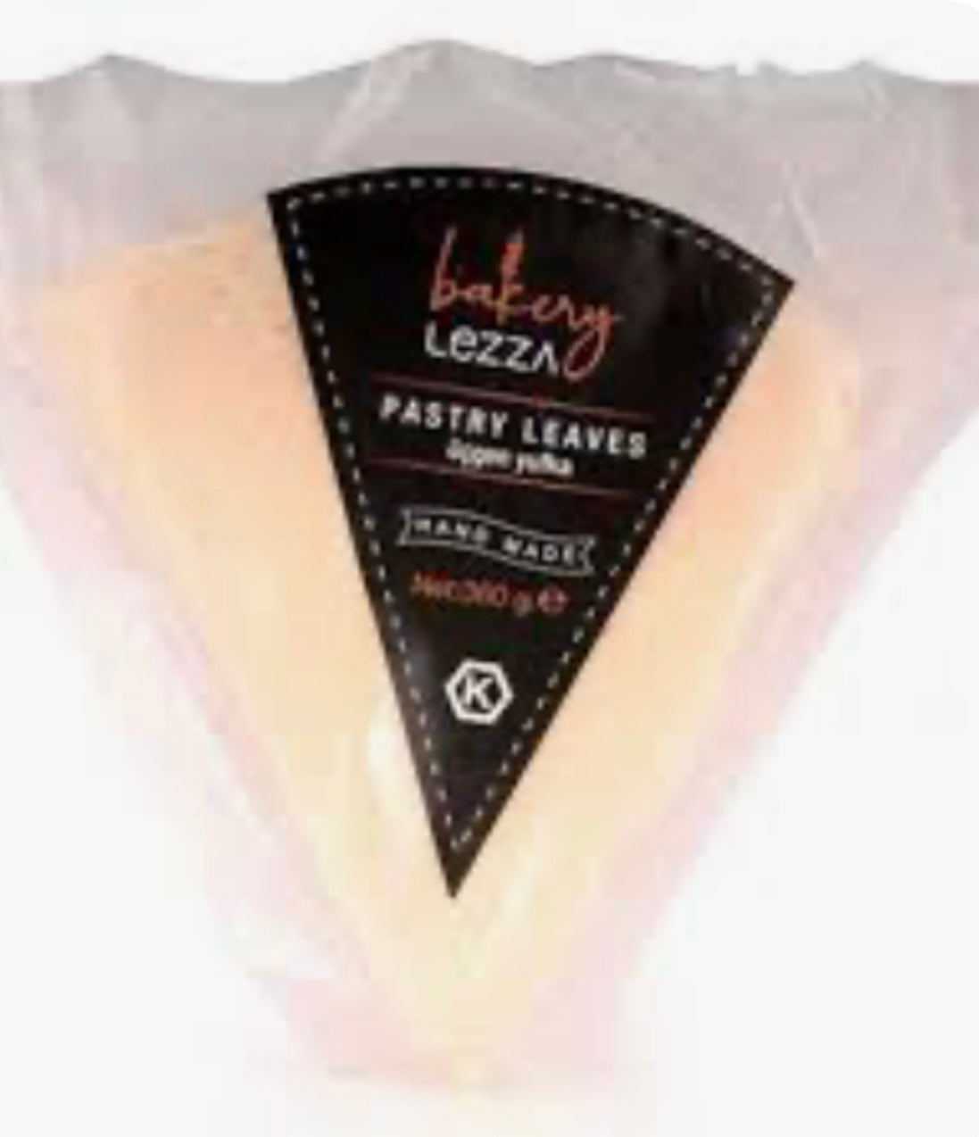 Lezza Pastry Leaves Triangle 12.7 oz (340g) 1x24 - 700602
