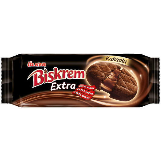 ULKER A1 Biskrem Extra Chocolate Biscuit 184g  1cs/12pcs