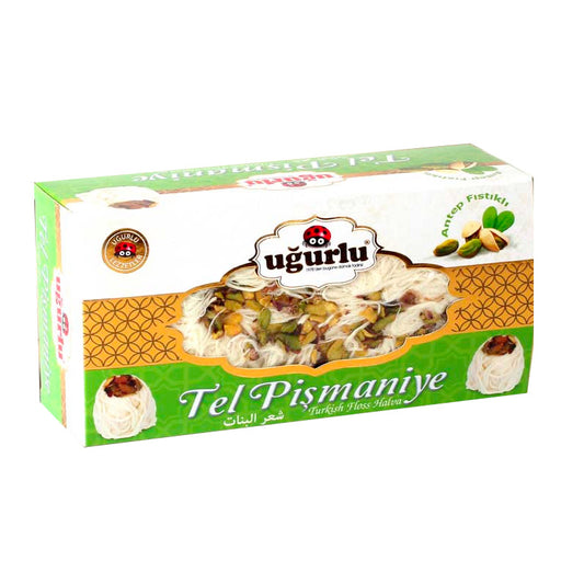 Ugurlu Antep Fistikli Tel Pismaniye 220g x 16 - 099