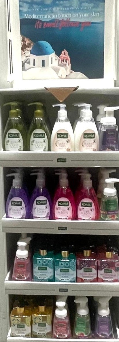 K4 KOMILI Liquid Mix Soaps Stand 10cs/1pcs