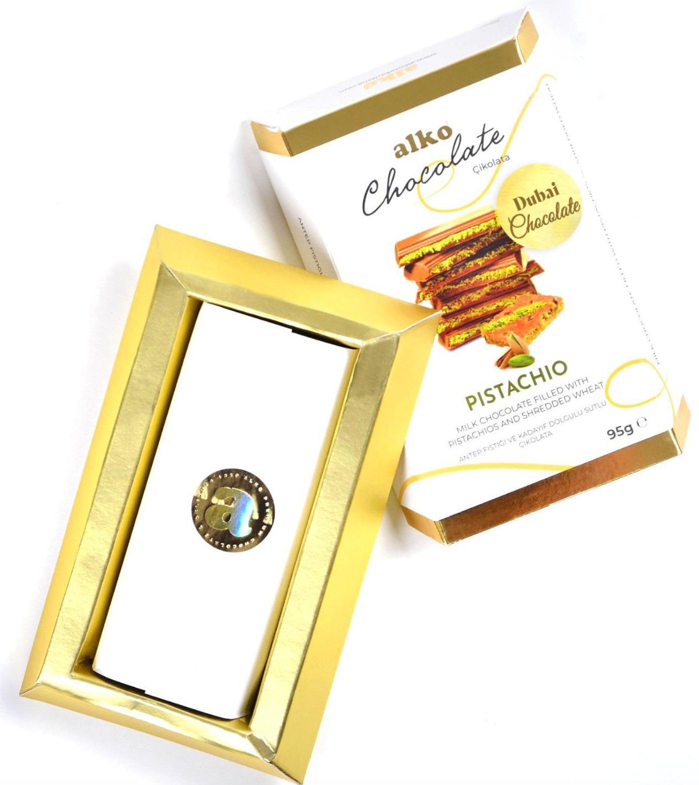 Alko Dubai Pistachio Chocolate 95g