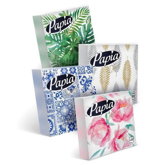 PAPIA Decor Napkin - Pecete 20pck 1cs/24pcs