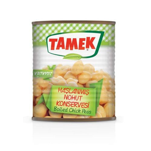 TAMEK Boiled Cheack/ Haslanmis Nohut Peas 800cc 1cs/12pcs
