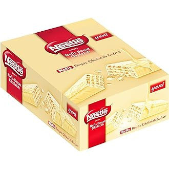 W1 Nestle Crispy Wafer White Chocolate 27gr - 1cs/20pcs