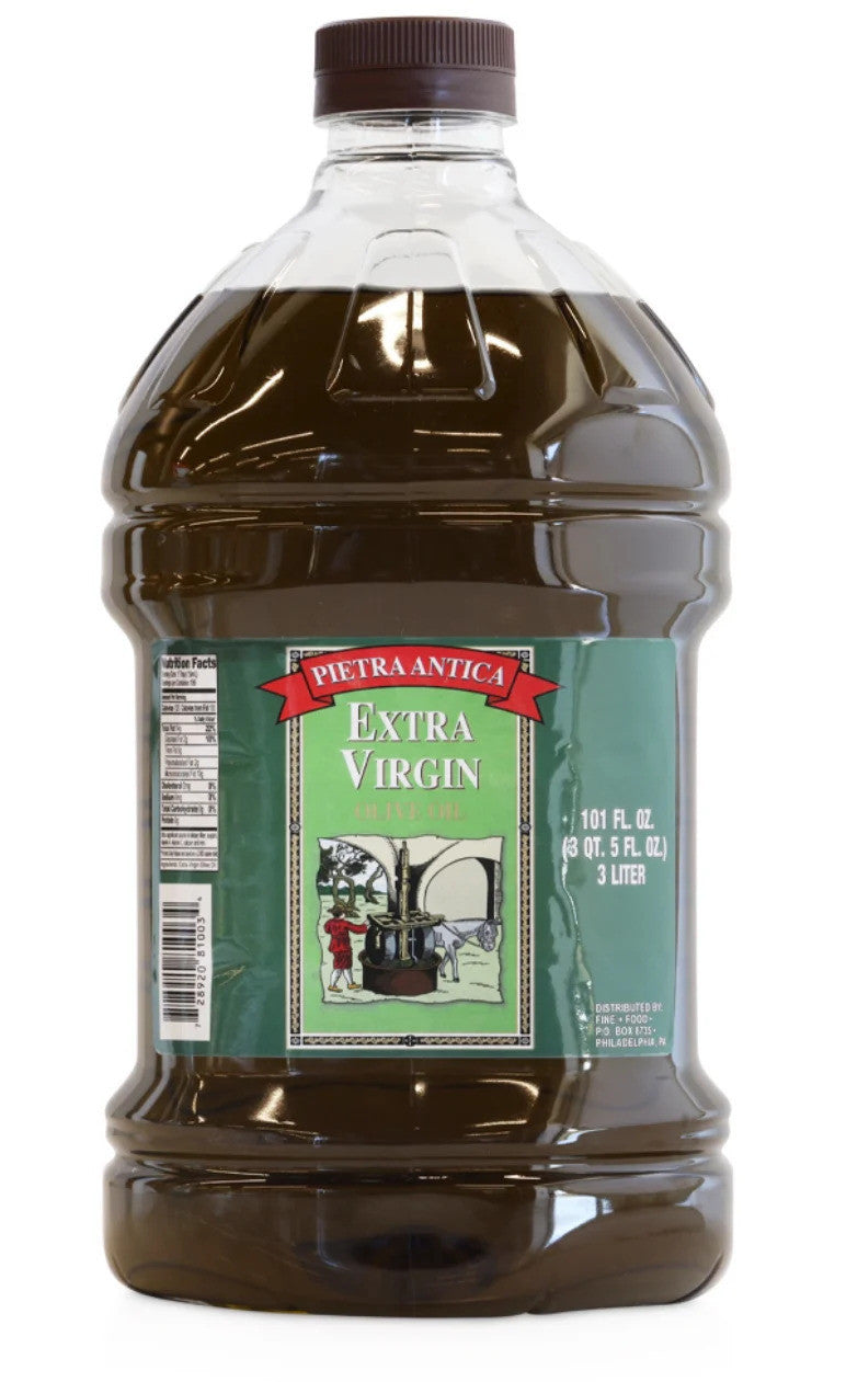 MZ1 PIETRA ANTICA Extra Virgin Olive Oil Pet 3 Lt 1cs/4pcs