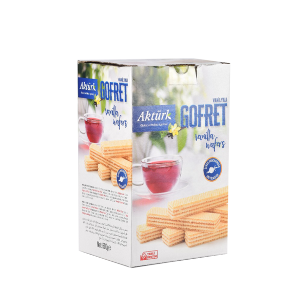 Akturk Vanilya Wafer 600gr 1cs/12pcs