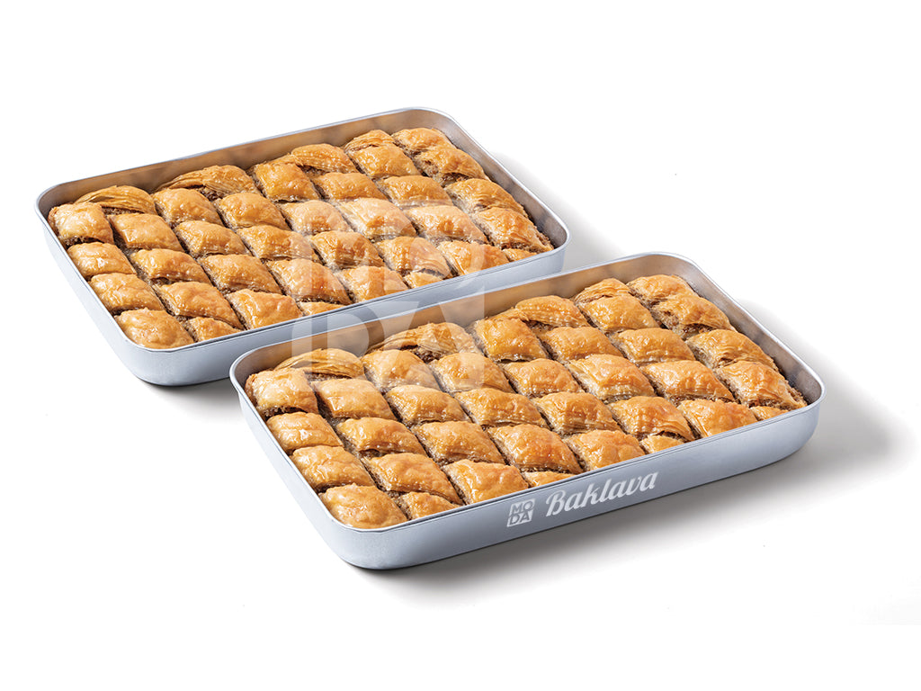 Moda Baklava, Homemade Style with Walnut, 70pcs, 6.2lbs (2800g) x 5pack - 100116