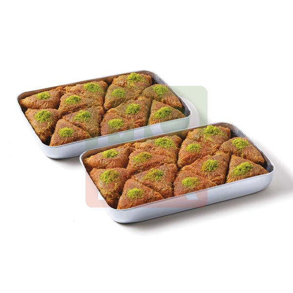 Moda Kataifi, Muska Shape with Pistachio, 24pcs, 6.5lbs (2950g) x 5pack - 100156