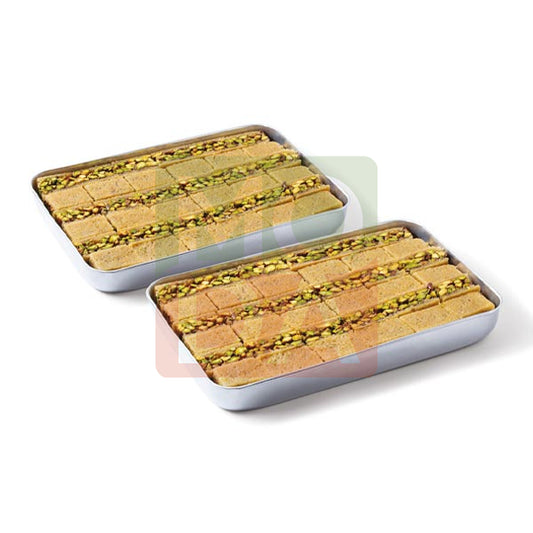 Moda Kataifi, Gold Balloriya with Pistachio (Alt‚àÜ√≠¬¨¬±n Billuriye), 60pcs, 6.1 lbs (2760g) x 5pack - 100159