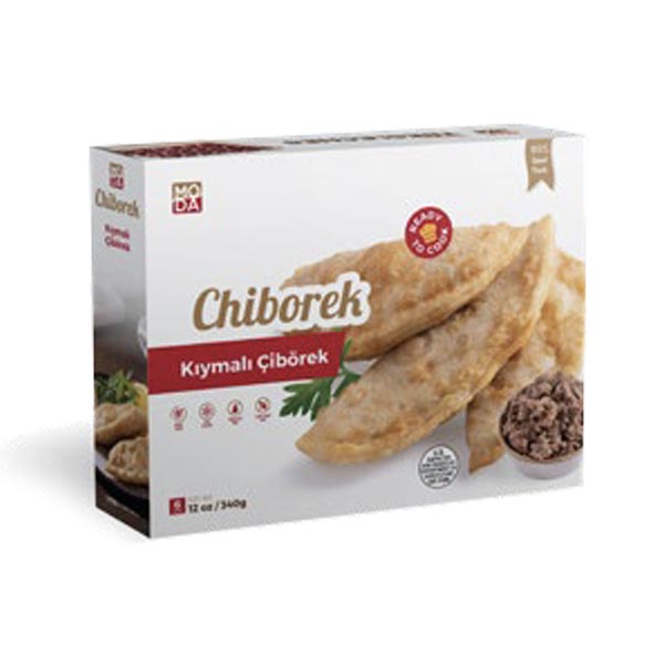 Moda Chiborek with Ground Beef, Gift Pack, 6pcs, 12oz x 16pack - 100455