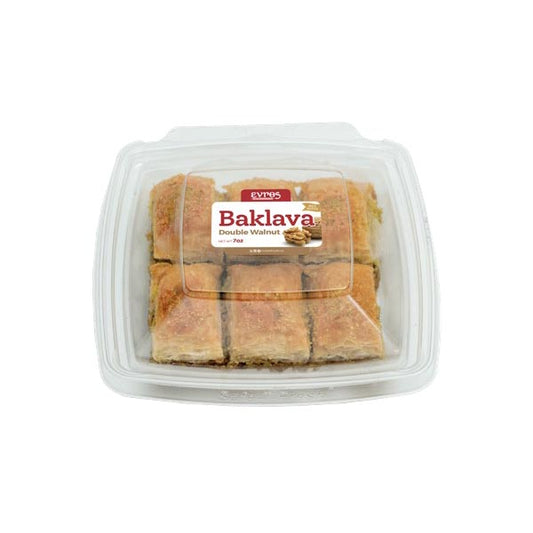 Moda Baklava with Double Walnut, To Go Pack, 7oz, 6pcs x 24pack - 103002