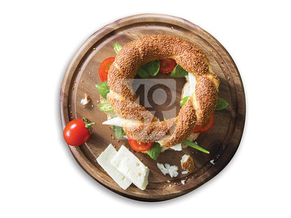 Moda Turkish Sesame Bagel, Simit, Par-Baked, 110g  x 56pcs - 101110