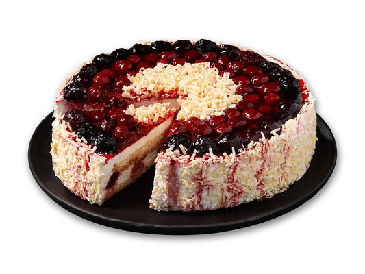 Moda Cake, Pre-Sliced, Forest Fruits, 12pcs x 110gr = 2.9lbs (1320g) x 6pack - 102404