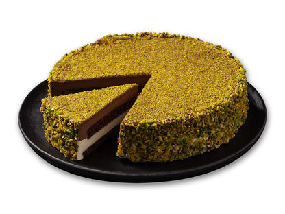 Moda Cake, Pre-Sliced, Pistachio Dream, 12pcs x 110gr = 2.9lbs (1320g) x 6pack - 102405