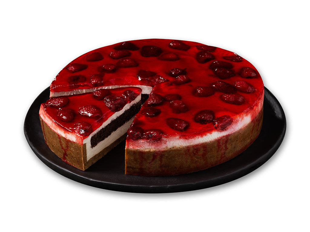 Moda Cake, Pre-Sliced, Raspberry, 12pcs x 110gr = 2.9lbs (1320g) x 6pack - 102406