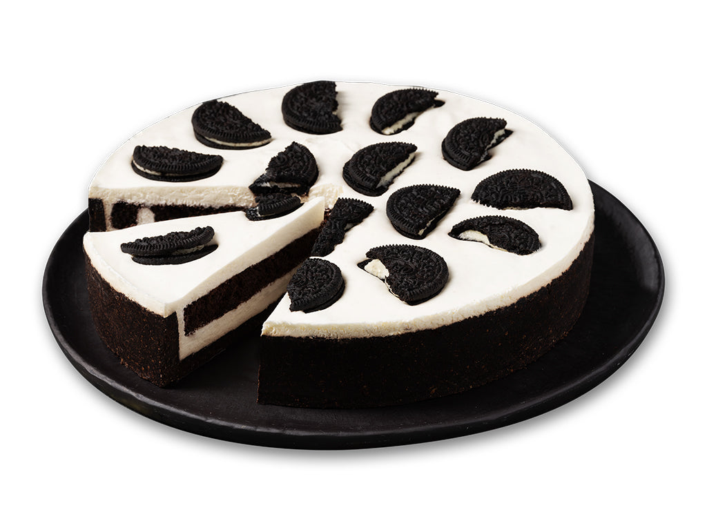 Moda Cake, Pre-Sliced, Oreo, 12pcs x 110gr = 2.9lbs (1320g) x 6pack - 102407