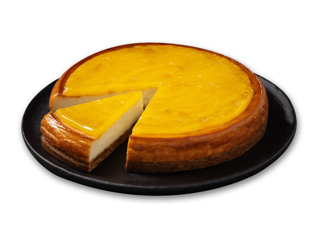 Moda Cheesecake, Pre-Sliced, Lemon, 12pcs x 110gr = 2.9lbs (1320g) x 6 pack - 102408