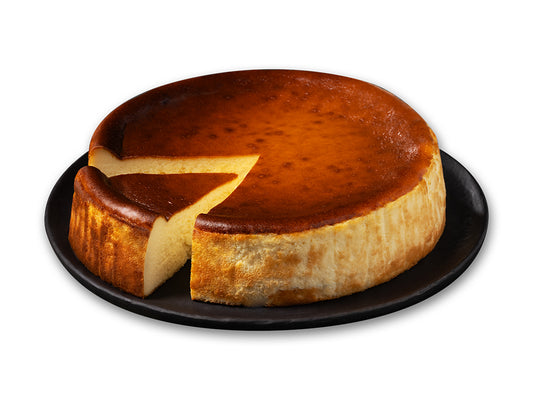 Moda Cheesecake, Pre-Sliced, San Sebastian, 12pcs x 110gr = 2.9lbs (1320g) x 9pack - 102411