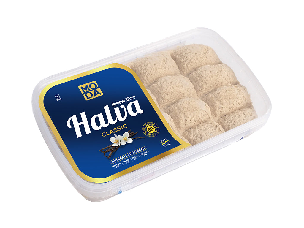 Moda Halva, Classic, Baklava Sliced, 16oz (454g) x 12pack - 103101