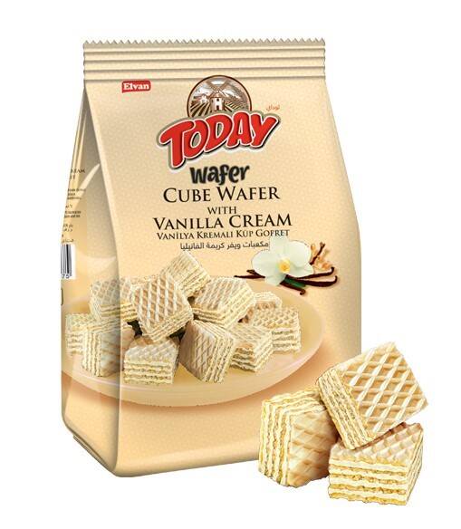 Today Cube Wafers Vanilla Cream 200Gr X 12 - 1100002826