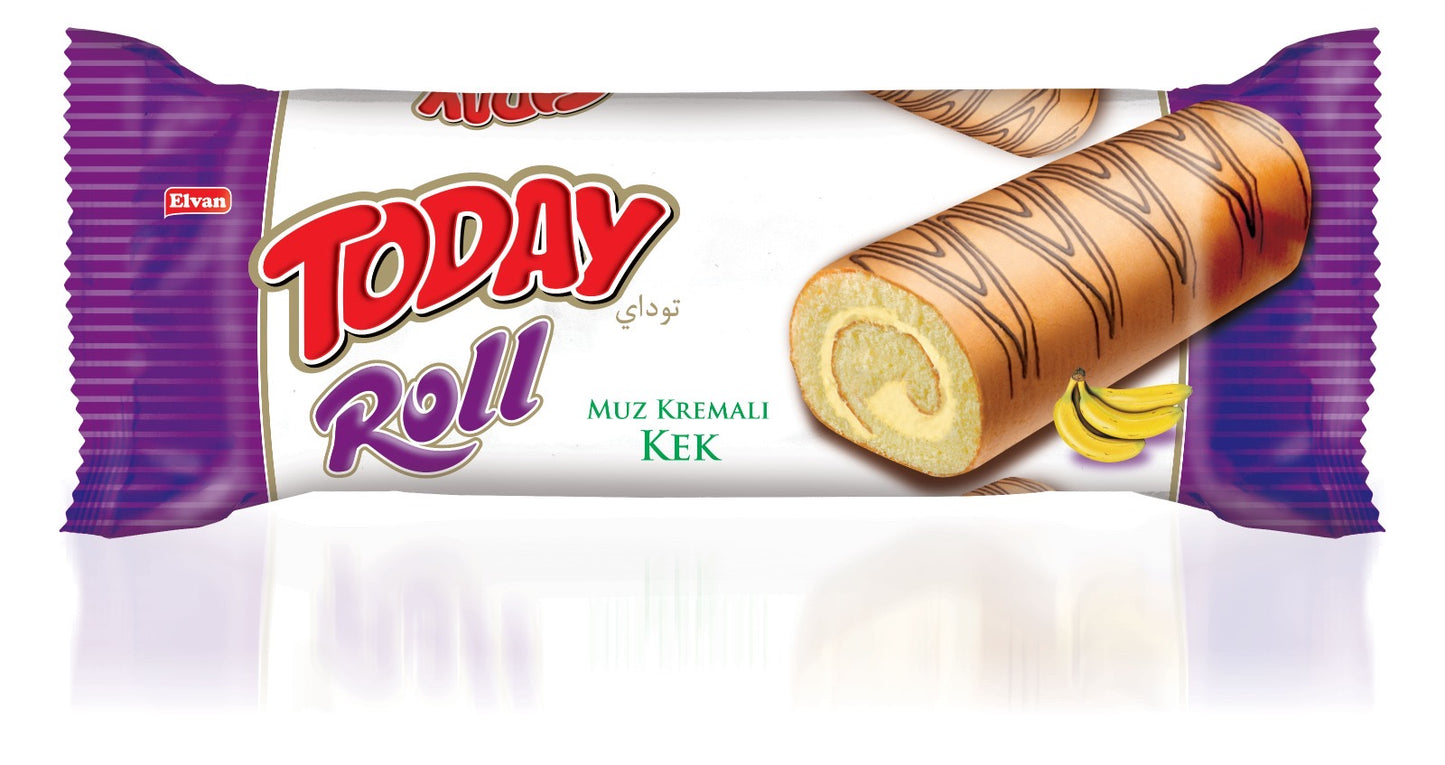 Roll Cake Banana 80Gr (12X6) - 1100003728