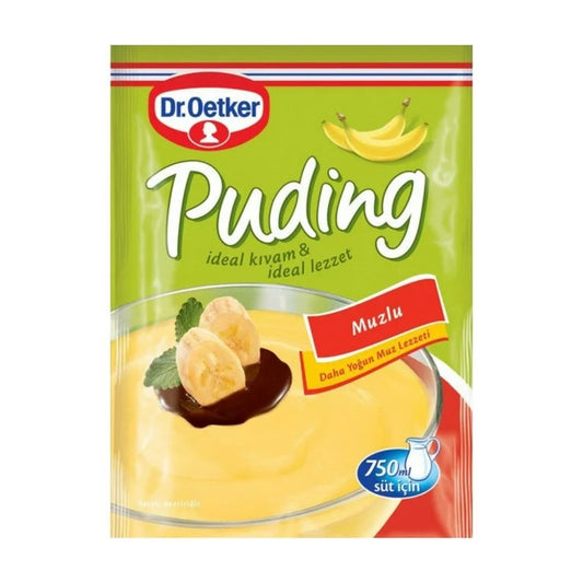 O1 DR.OETKER Puding Banana / Muzlu Puding 120g 1cs/24pcs