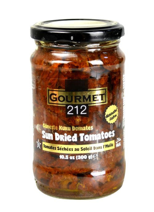 K - Gurme212 Sun Dried Tomatoes Marinated 10.6oz Jar][Bx=12ea] - GUR8082