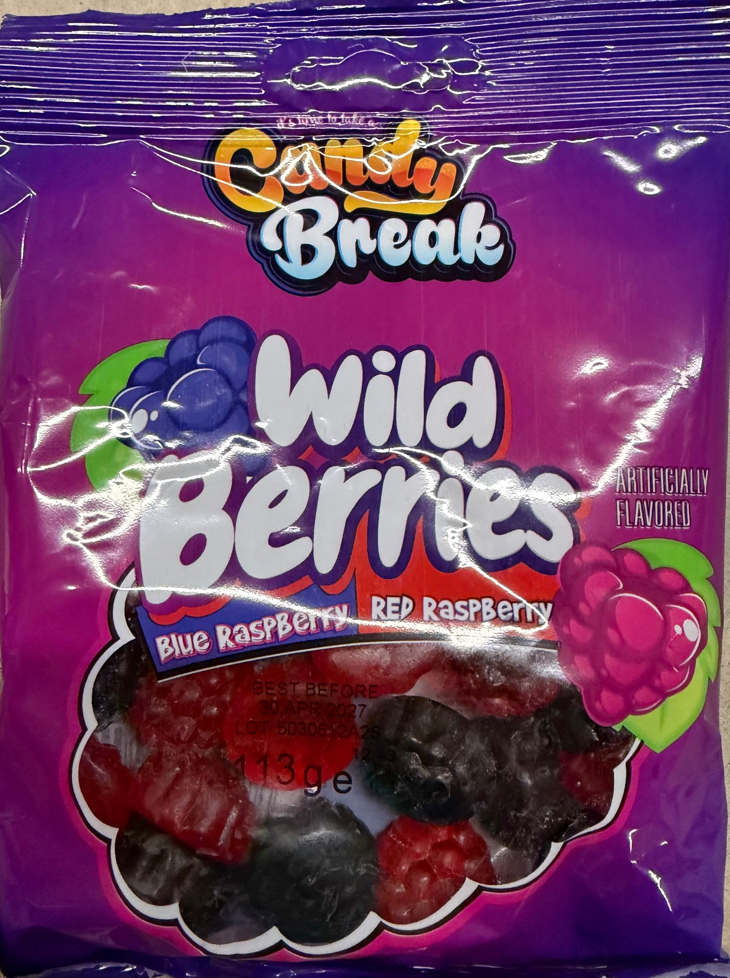 Elvan Candy Break Carnival Red Stand 113 grX90 Bags Mix 1100012159