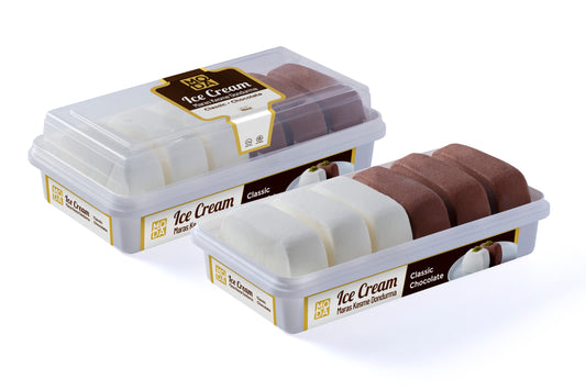 Moda Ice Cream, Maras Kesme, Chocolate - Classic , 454gr, 6slices x 12pack - 102233