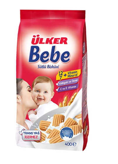 Ulker Baby Biscuits 14.11oz (400g) x 8 pcs