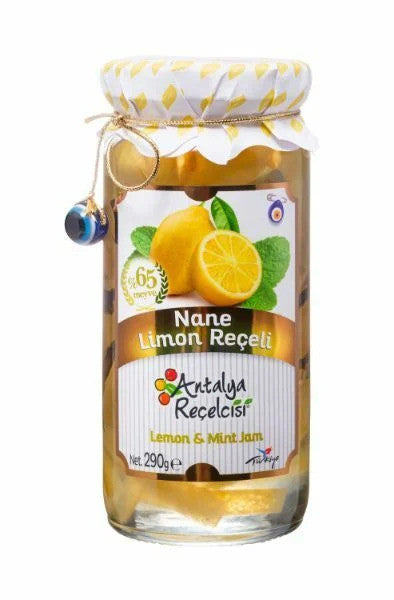 ANTALYA Mint & Lemon Peel Jam %65 Fruit 290g 1cs/12pcs