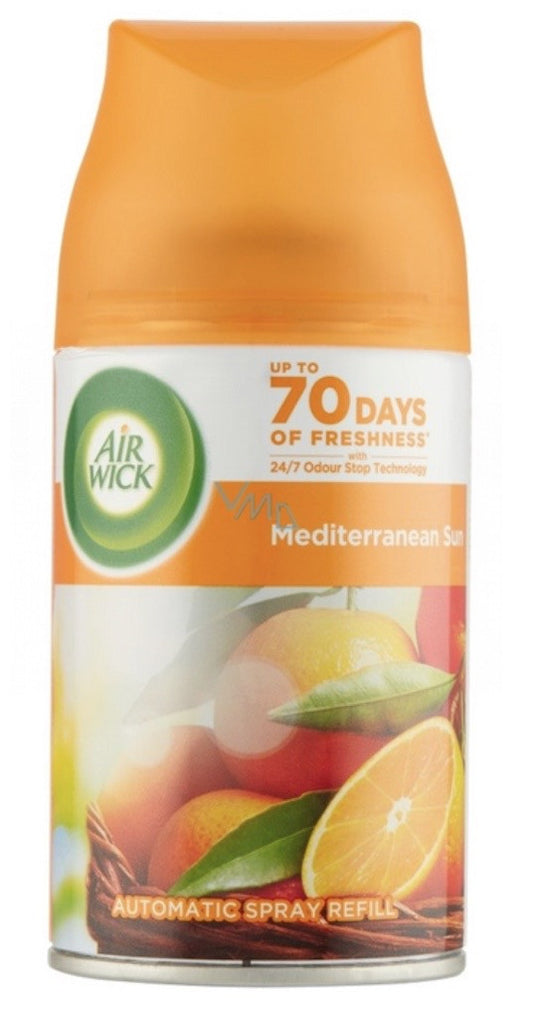 Air Wick 250 ML Spray Refill 12/CS || MEDITERRANEAN SUN - AW13