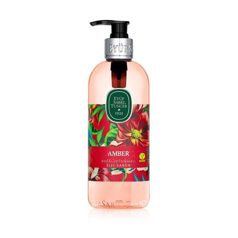 E6 Eyup Sabri T. Olive Oil Liquid Soap Amber Pet - Amber Sabun 500ml 1cs/12pcs
