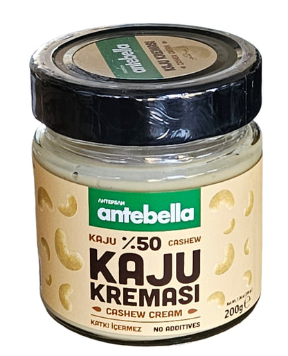 ANTEBELLA SPREADABLE CASHEW CREAM 50% 200g X 12/CS - APS211