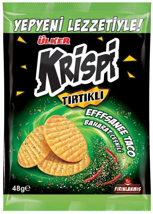 Ulker Krispi Spicy Serrated Cracker 48g 1cs/20pcs