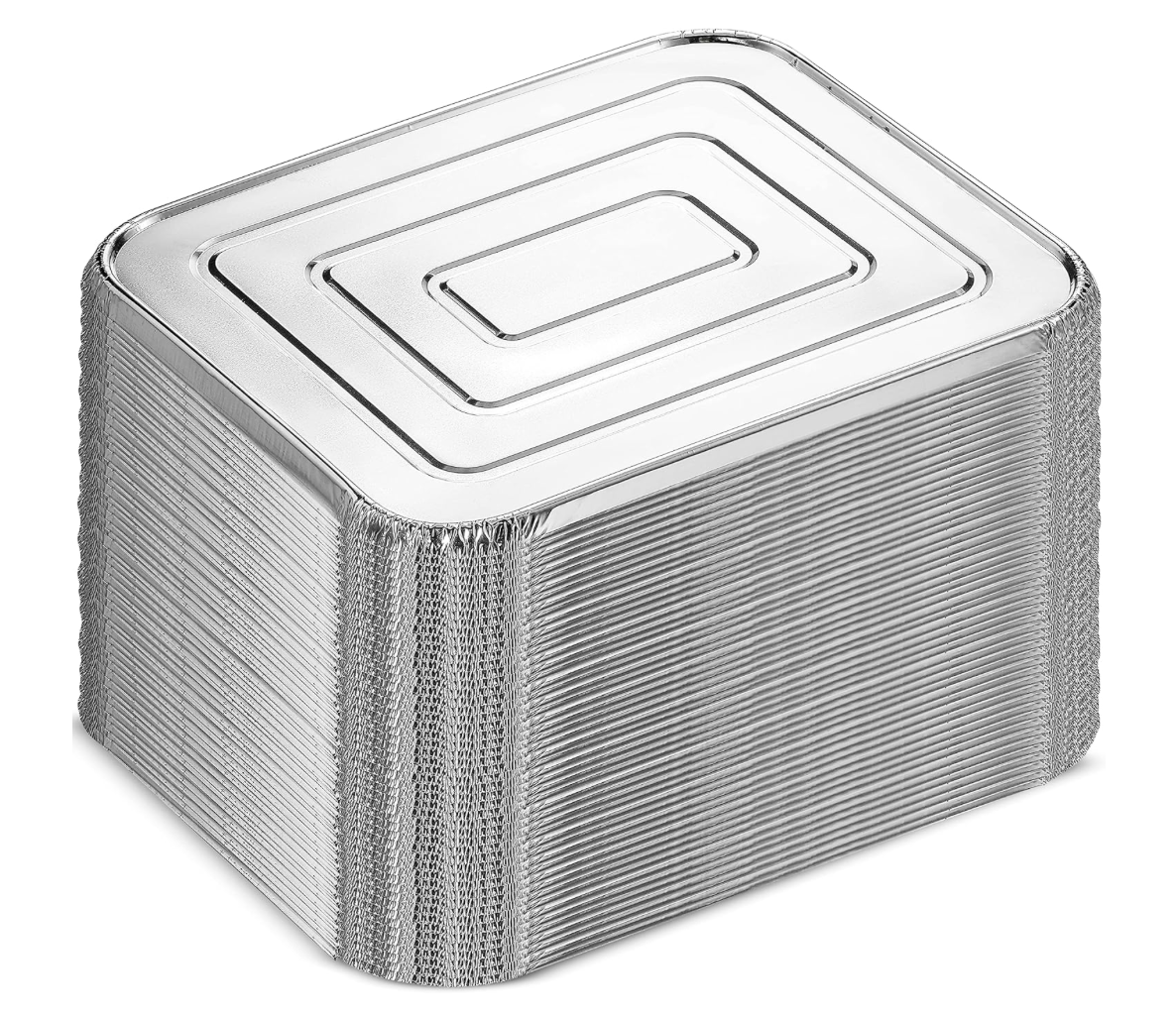 Full Size Lids Aluminum Pan - 50pcs/case