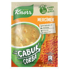 A2 KNORR Cream Lentil Quick Soup - Mercimek 22g 1cs/24pcs