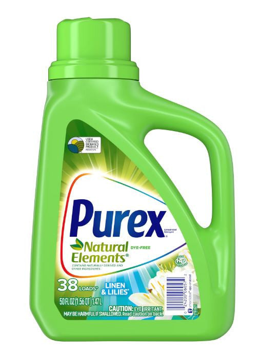 Purex Laundry Liquid - Linen & Lilies 50oz  X 6 PCS - PRX03